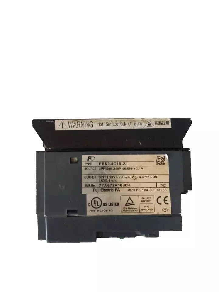 FUJI ELECTRIC COMPACT INVERTER FRN 0.4C1S-2J FRENIC-MINI-SERIES 3.1A TESTED OK